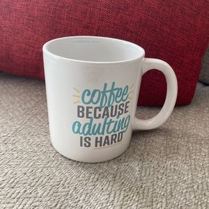 Host Pick! NEW NWT “Adulting” Coffee Cup